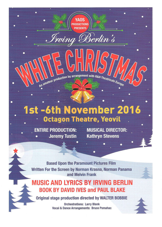 Outside Back: 'White Christmas' Outside Back: 'White Christmas'